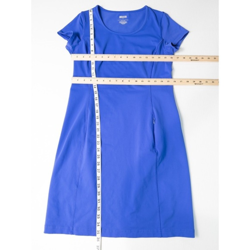 Duluth Trading Co NoGA Classic Short‎ Sleeve Dress Small Blue Athletic 15785 - Picture 4 of 12